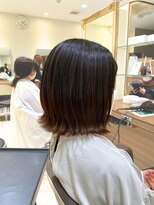 アッシュ 中山店(Ash) 多毛さんの外はねボブ