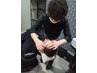 カット＋シェービング＋ヘッドスパ35分の贅沢ケアコース☆￥10000