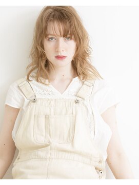 リンク(Link) 【Link】ミディアムレイヤー/ベージュ/透明感カラー/ミディアム