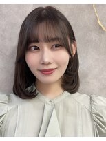 ロンドアヴァントゥス 池袋(Lond aventus)&nbsp;韓国レイヤー/韓国風/ボブ/髪質改善/黒髪/ブリーチなし〔池袋〕
