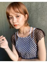 マルツ 銀座(maltu) ニュアンスカラーことりベージュマチルダボブ/銀座/東京