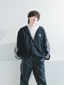 ラッドヘアー(LAD HAIR) 【LADHAIR】メンズスパイラルパーマ/マッシュウルフ