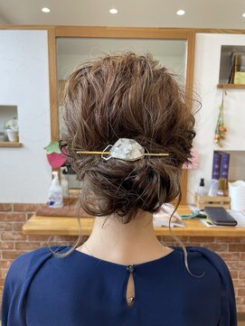 ロア(Roa) お呼ばれセット＊ゆるふわお団子