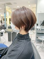 アンド ストーリーズ(&STORIES)&nbsp;絶壁解消ショート×ひし形小顔×30代40代50代×ショートボブN