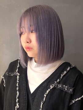 キャロルガーデンズ ボコカ 表参道(Carroll Gardens bococa) くすみラベンダー ラベンダーグレージュ くすみグレージュ