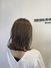 ダメージの少ない低刺激パーマ☆