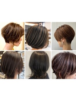 30代から始める☆白髪が気になってきた方必見！ハイライトを入れた白髪ぼかしで上品スタイルを叶える♪