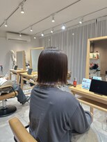 クラップス 上大岡(CLAPS)&nbsp;ラベンダー/ラベンダーグレージュ/切りっぱなしボブ/外ハネボブ