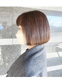 ☆ スッキリボブスタイル×フォギーベージュ  ☆