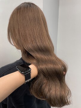 ヴェルダ 池袋店(verda) 【verda】ブリーチなしダブルカラー　ラテベージュ