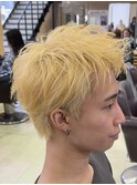 【坂本翔】ジェットスパイキーショート　柏/メンズ/ハイトーン