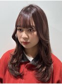 韓国風レイヤーカット/レイヤーカット/ロングレイヤー