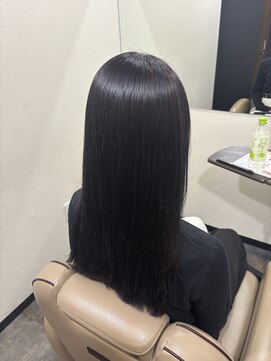 ベルポ(Bellpo) 暗髪もおしゃれに☆ブラック×パープル 浦和/個室/20代/30代