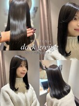 ビジョン 赤坂(vision)&nbsp;透け感暗髪ダークグレージュ【YUME】