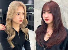 レイヤーカットとも合う鮮やかなカラーもデザインカラーもお任せ下さい！