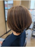 ナチュラルに馴染む白髪ぼかし　
