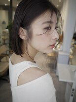 ヌヌ 渋谷 原宿 明治神宮前(nunu)&nbsp;レイヤーカットウルフカットボブグレージュオリーブべージュ