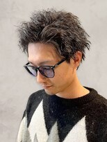 アース オーセンティック 関内店(EARTH Authentic)&nbsp;波巻きツイストスパイラル/フェザーショート/刈り上げ◎春ヘア