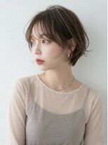 ヘアーメイクパウダー 天王寺寺田町店(Hair make powder) 大人可愛い30代40代50代小顔マッシュショート丸みショート