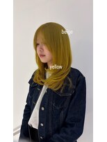 ソファ ヘア 仙台(Sofa)&nbsp;yellow