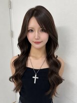 ロア 中目黒(loa)&nbsp;シールエクステで作る韓国風レイヤーカット