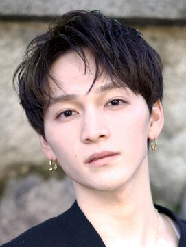 ノードオム 栄(NODE HOMME) 名古屋栄毛流れセンターパートニュアンスパーマフェザーパーマ
