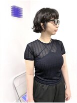 イラカ(elaka)&nbsp;ウェーブパーマ×ミニボブ