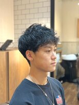 ジェントル(GENTLE)&nbsp;無造作な毛流れが映えるメンズショートスタイル