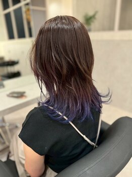 ブルームニキュウロク 富里(bloom 296)の写真/お手頃プライスなサロン《カット￥3,900～/カット＋カラー￥6,900～》毎月のメンテナンスも通いやすい◎