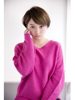 ナチュラルショートボブ