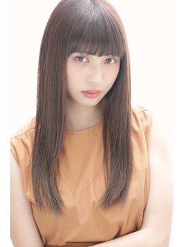 プランツヘアー プランツヘアー『原依里』ハイライト×うるさらストレート