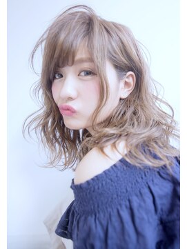 ルービック 難波(Rubik's) ブルージュニュアンス&ルーズパーマ