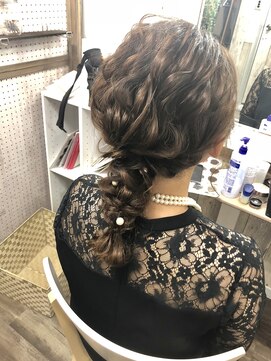 ヘアセット専門店 ナゴミ 渋谷店(nagomi) 編みおろし/ヘアセット/ヘアメイク/編み込み/三つ編み