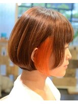 ポタム 東中野(potamu)&nbsp;大人ショートにインナーカラー