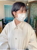 salon sea サロンスタイル ブルーグレーショート