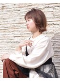 【Dulce】揺れbob×ピンクベージュ☆フラッフィーボブ20代30代