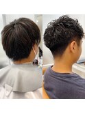 スッキリ刈り上げツイスパROMMY Homme