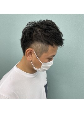 メンズヘアサロン トーキョー(Men's hair salon TOKYO.) 【ビジネスマン】ふんわりアシメショート