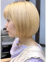 ミィ 表参道(mee.)&nbsp;【mee.】ヤジマ　抜きっぱなしハイトーン　ブロンド