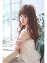 ビュー フクオカ(VIEW FUKUOKA)&nbsp;前髪を似合わせカットアースカラーのロングくびれヘア