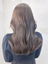 アイティーバイアルバム 藤沢店(IT by ALBUM) オリーブグレージュ_外ハネボブセクションカラー_ba380861