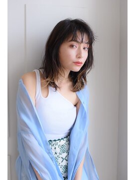 カノア(canoa) 大人可愛い20代30代40代インナーカラー小顔ウルフレイヤー