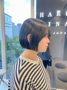 ハルキミナトジャパン センダイ(HARUKI MINATO japan SENDAI) 暗髪大人ボブ