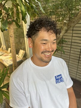 ダブル(W) 【hair salon W】くせ毛ヘアパーマ風