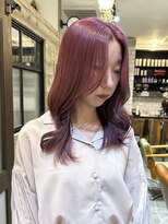 ヘアーデザイン ジュモク(Hair Design Jumoku) ピンクパープル
