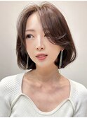 韓国ボブ / タンバルモリ / 顔まわり