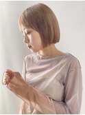 黒髪/グレーベージュ/レイヤーロング/前髪パーマ/表参道