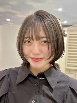ギグス 栄店(gigs) 小顔効果顔周りレイヤーボブ