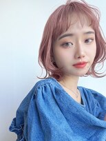 ホスタ 大阪梅田店(fosta) グレージュベージュショートボブショートレイヤーブリーチ学割