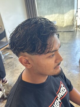 ザ オーダー(THE ORDER) ツイストスパイラルパーマラルフカールスパイキーショート